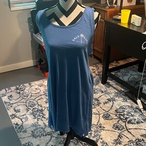 Salt Life Ocean Blue Tank Dress